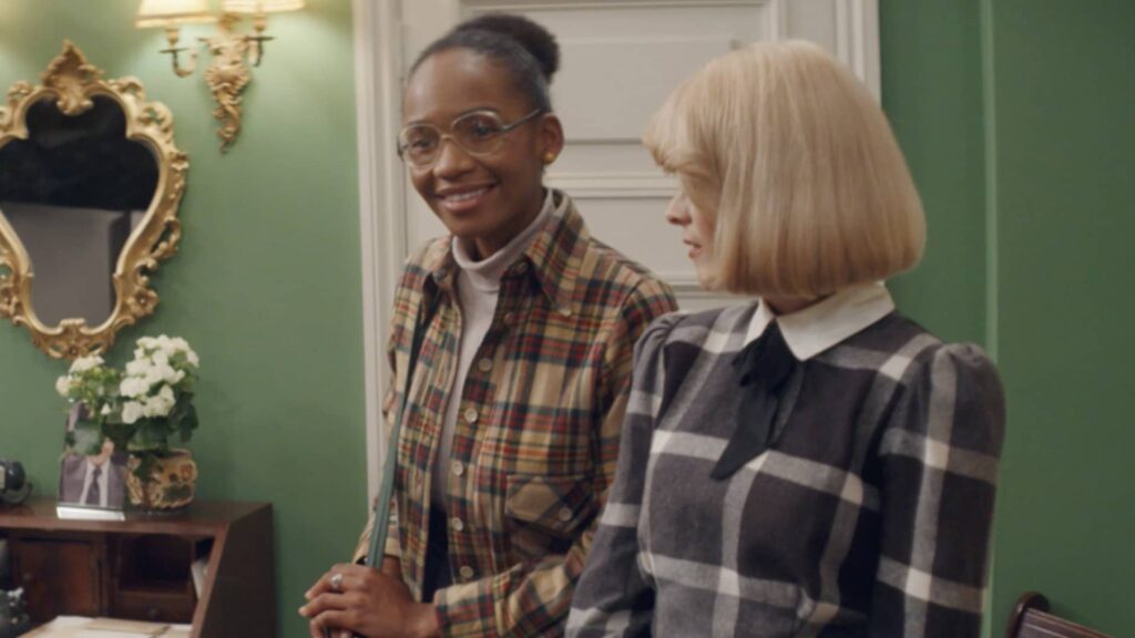 Bethany Antonia as Poppy Ngomo in Nolly