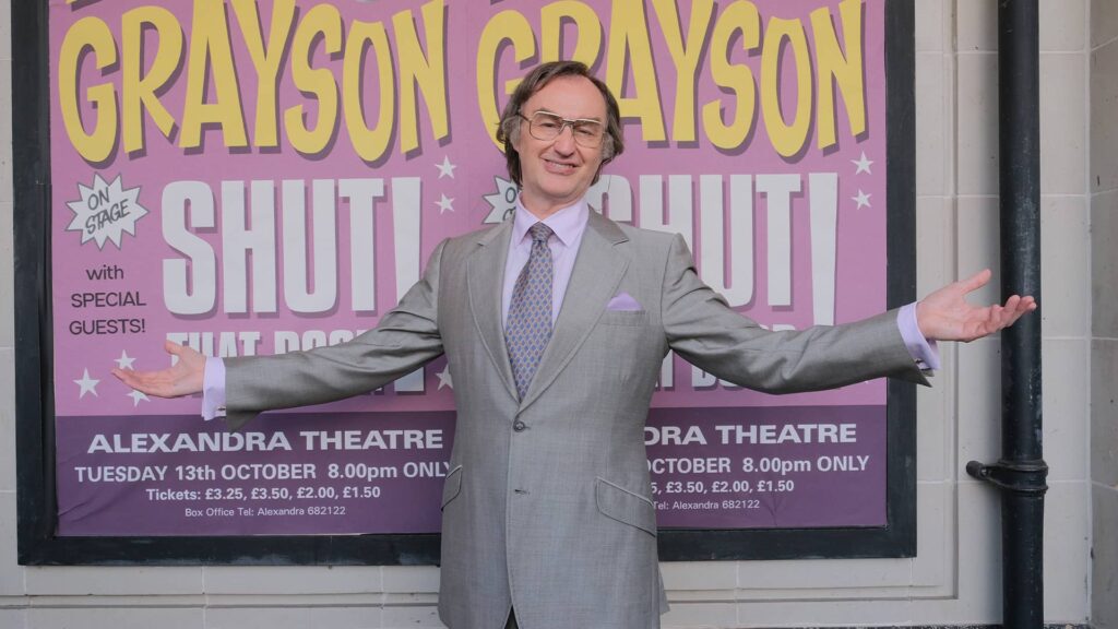 Mark Gatiss as Larry Grayson in Nolly