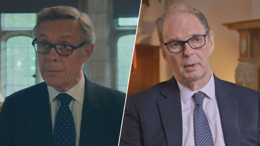 Alex Jennings and James Arbuthnot