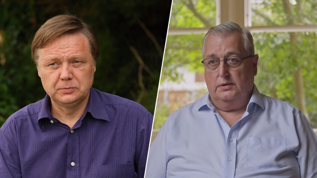 Shaun Dooley and Michael Rudkin
