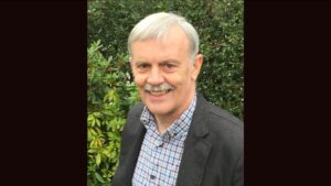 Head shot photograph of British mystery author and scholar, Martin Edward.