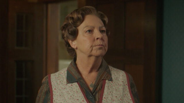 Tessa Peake-Jones as Mrs. C in Grantchester Season 9