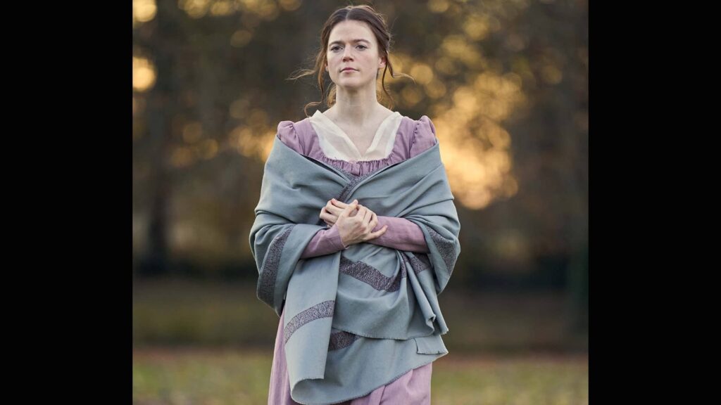 Rose Leslie as Isabella Fowle in Miss Austen on MASTERPIECE on PBS