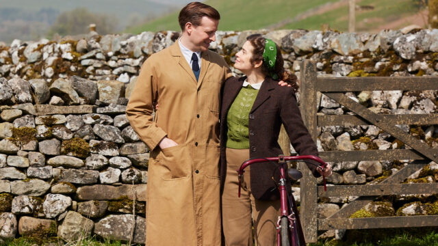 Nicholas Ralph and Rachel Shenton as James and Helen Herriot in All Creatures Great and Small Season 5