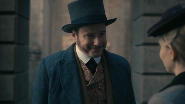 Felix Scott as Patrick Nash in Miss Scarlet Season 5