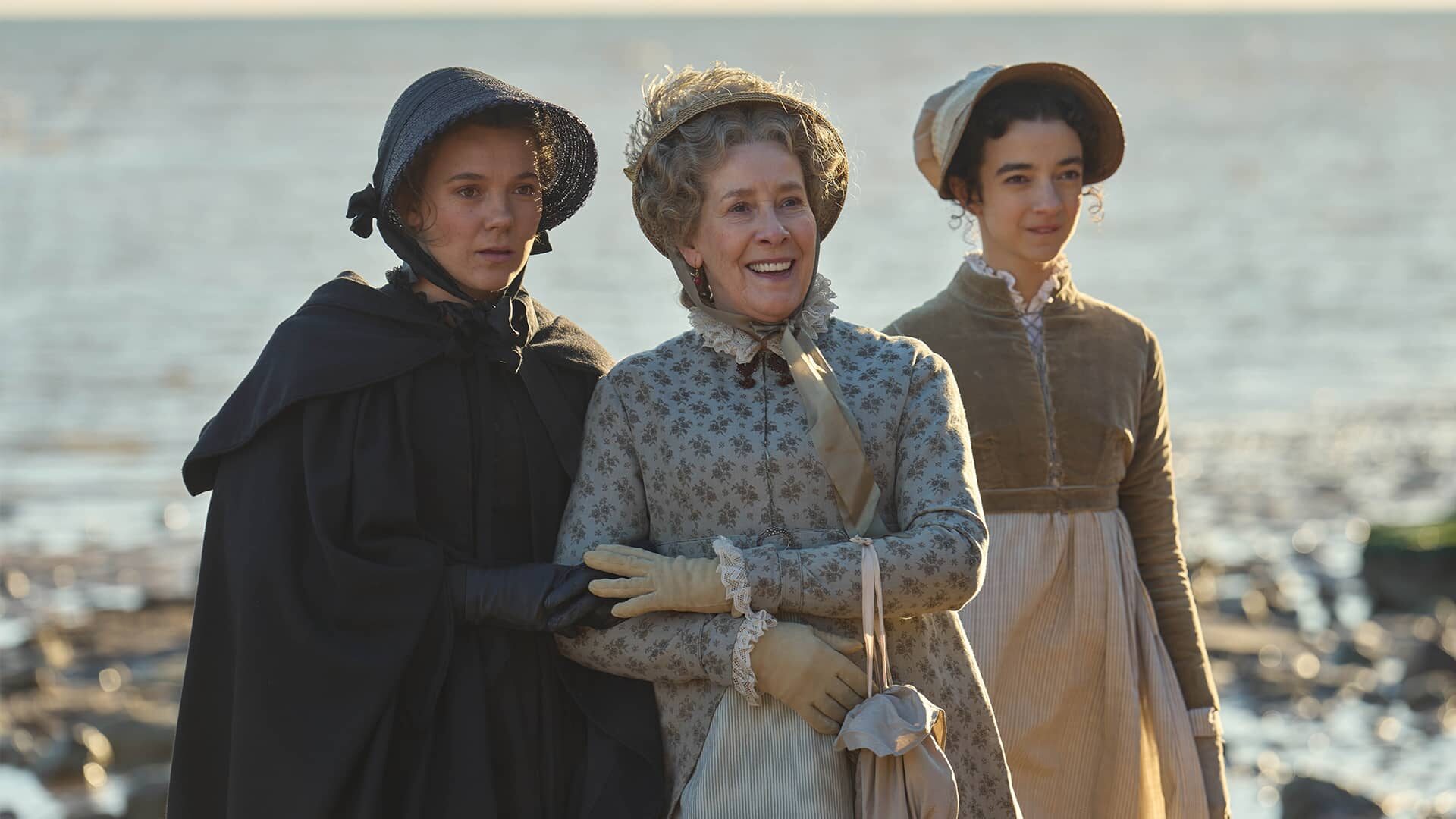 Synnove Karlsen, Phyllis Logan, and Patsy Ferran in Miss Austen