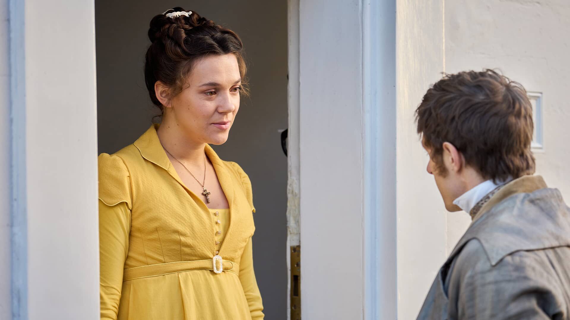 Synnøve Karlsen as Cassie Austen in Miss Austen