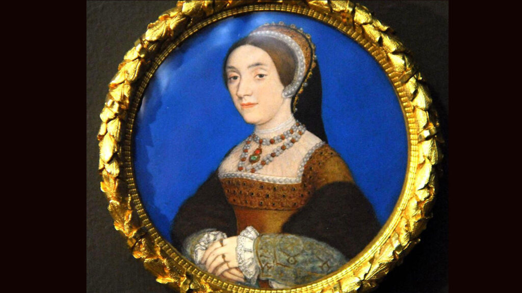 Portrait of Catherine Howard, fifth wife of Henry VIII.