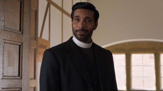 Rishi Nair as Alphy Kottaram in Grantchester Season 10