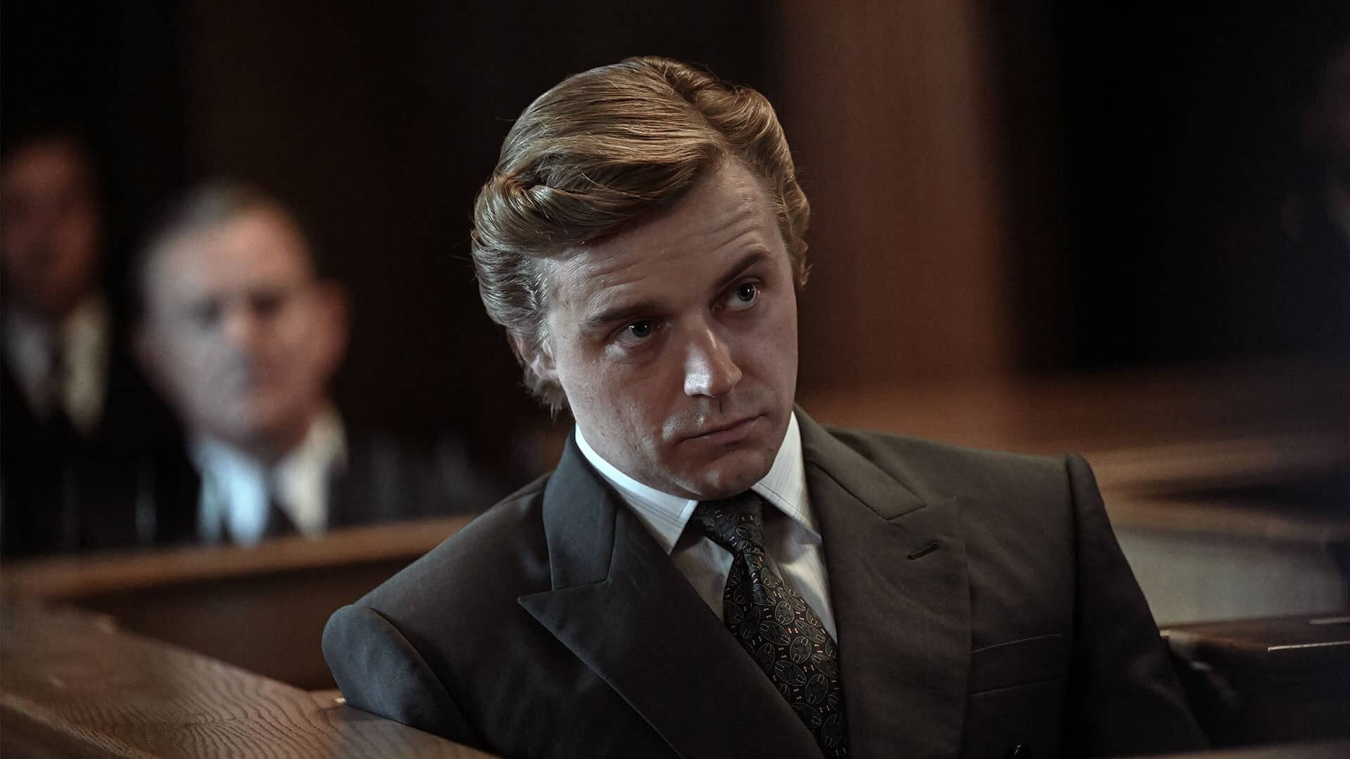 Jack Lowden as Kenneth Noye in The Gold on MASTERPIECE on PBS