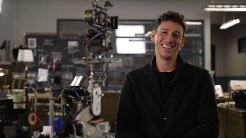 Al Weaver behind the scenes of Grantchester Season 10
