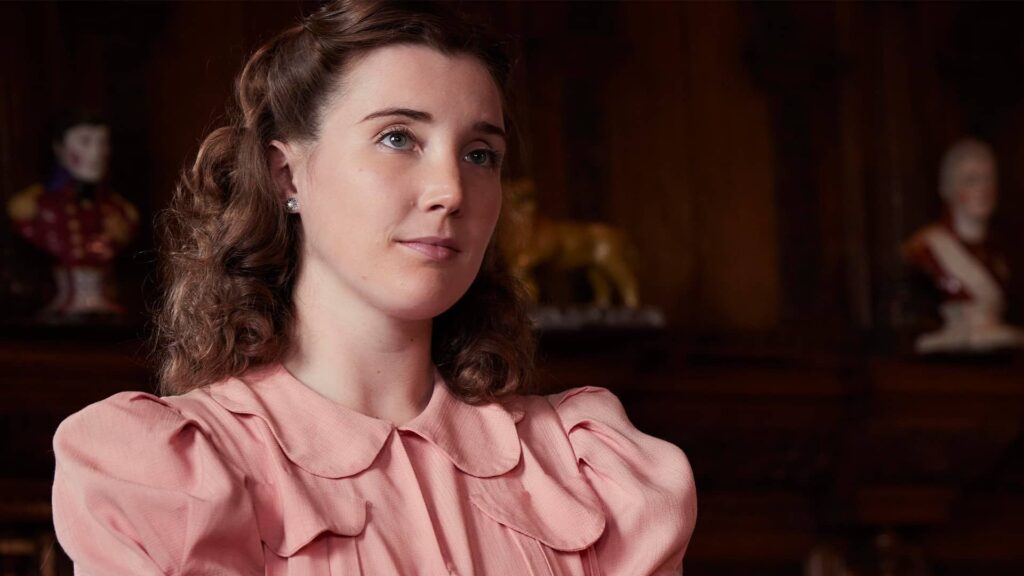 Charlotte Beauvoir (Gaia Wise) in All Creatures Great and Small Season 6 on MASTERPIECE on PBS