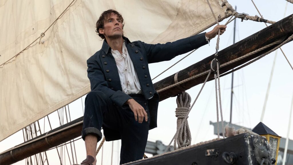 Sam Claflin in The Count of Monte Cristo on MASTERPIECE on PBS.