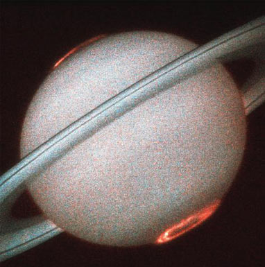 Saturn auroras