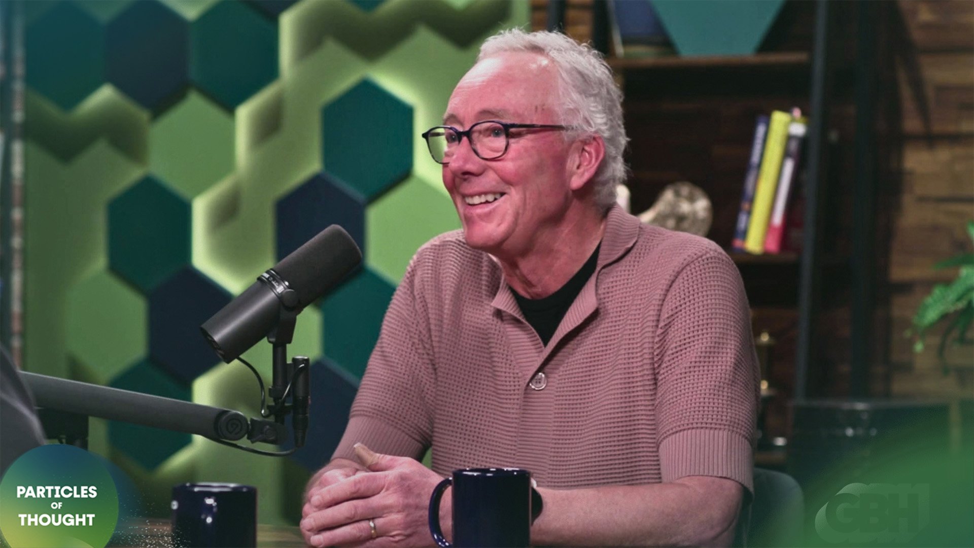 Photo of Dennis Whyte on the Particles of Thought podcast