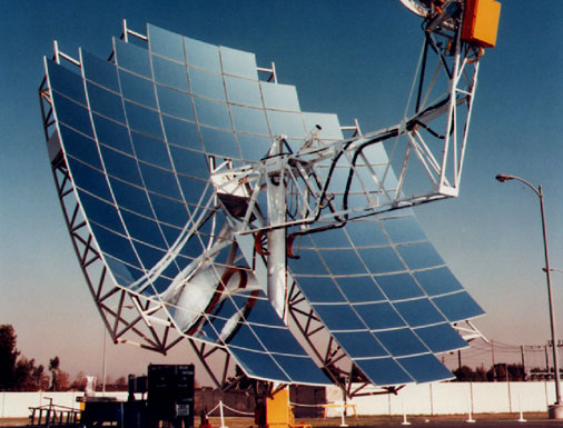 Mirrored dish