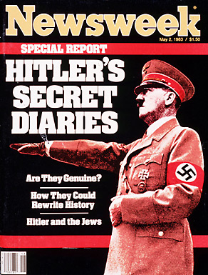 Hitler diary Newsweek cover