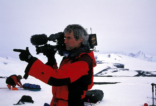 Armstrong with camera