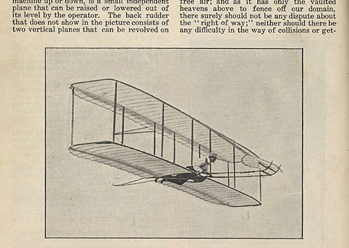 Wright's flyer page