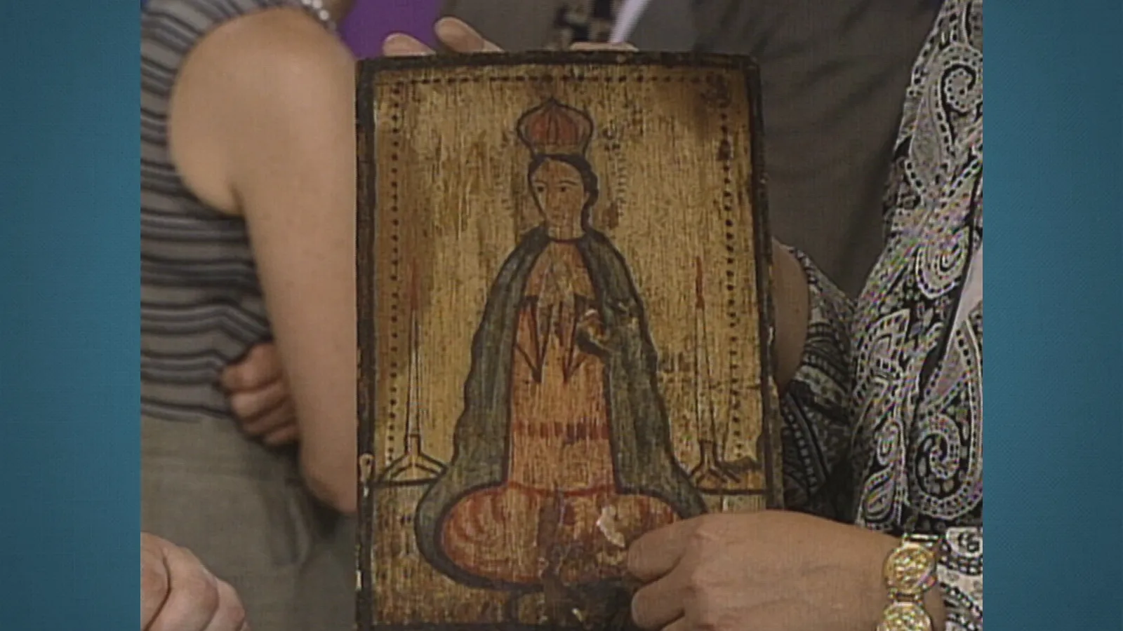 Arroyo Hondo Santero Retablo, ca. 1840