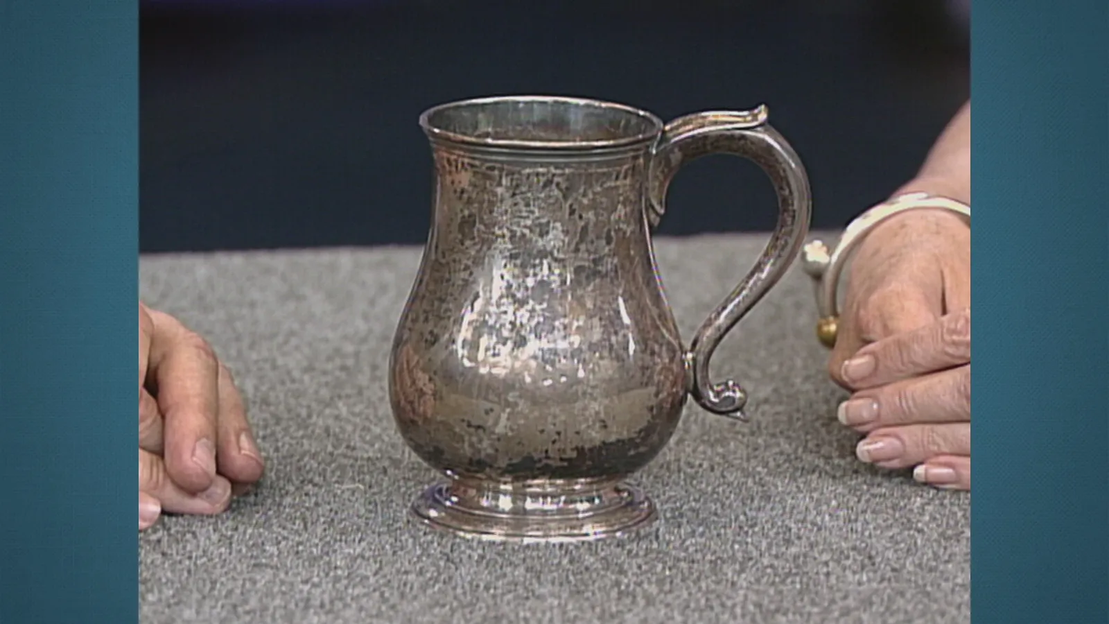 Jacob Hurd Silver Cann, ca. 1745
