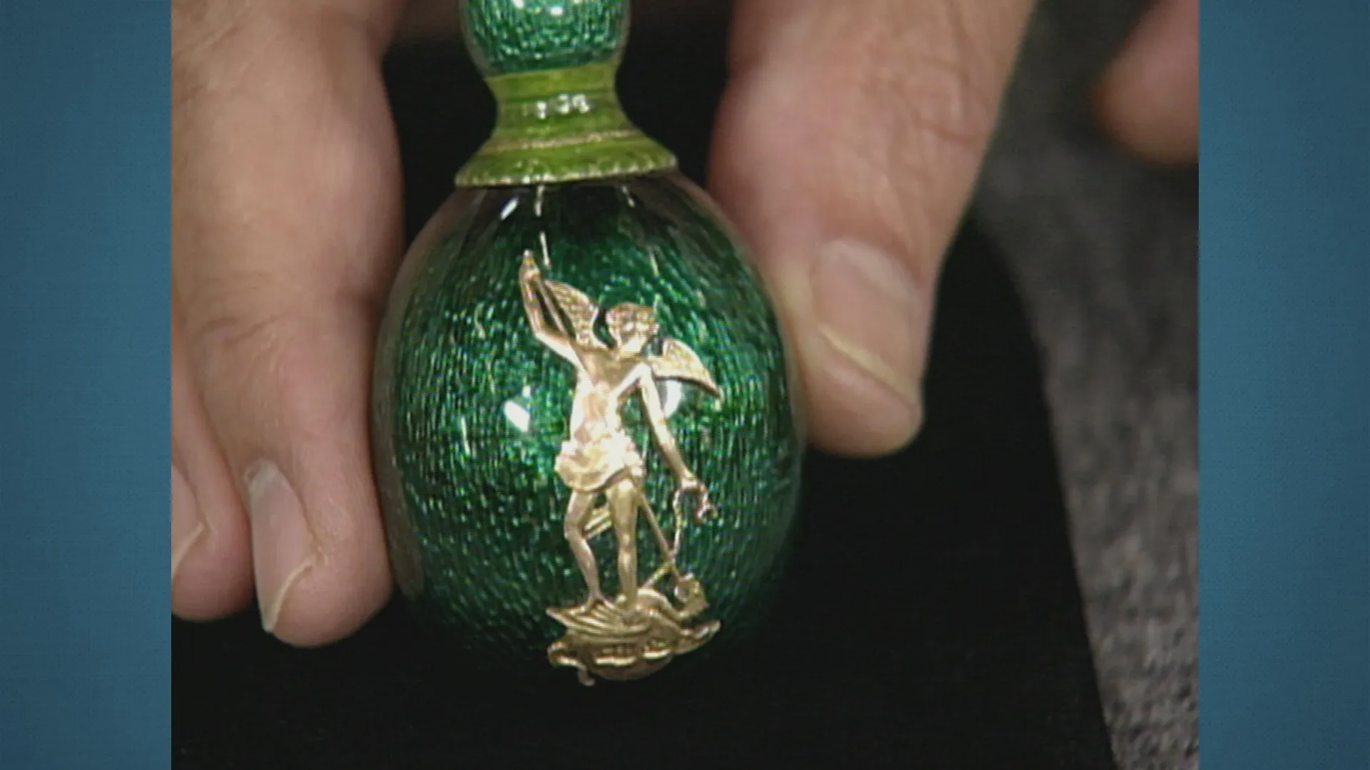Late 20th C. Faberge-style Egg