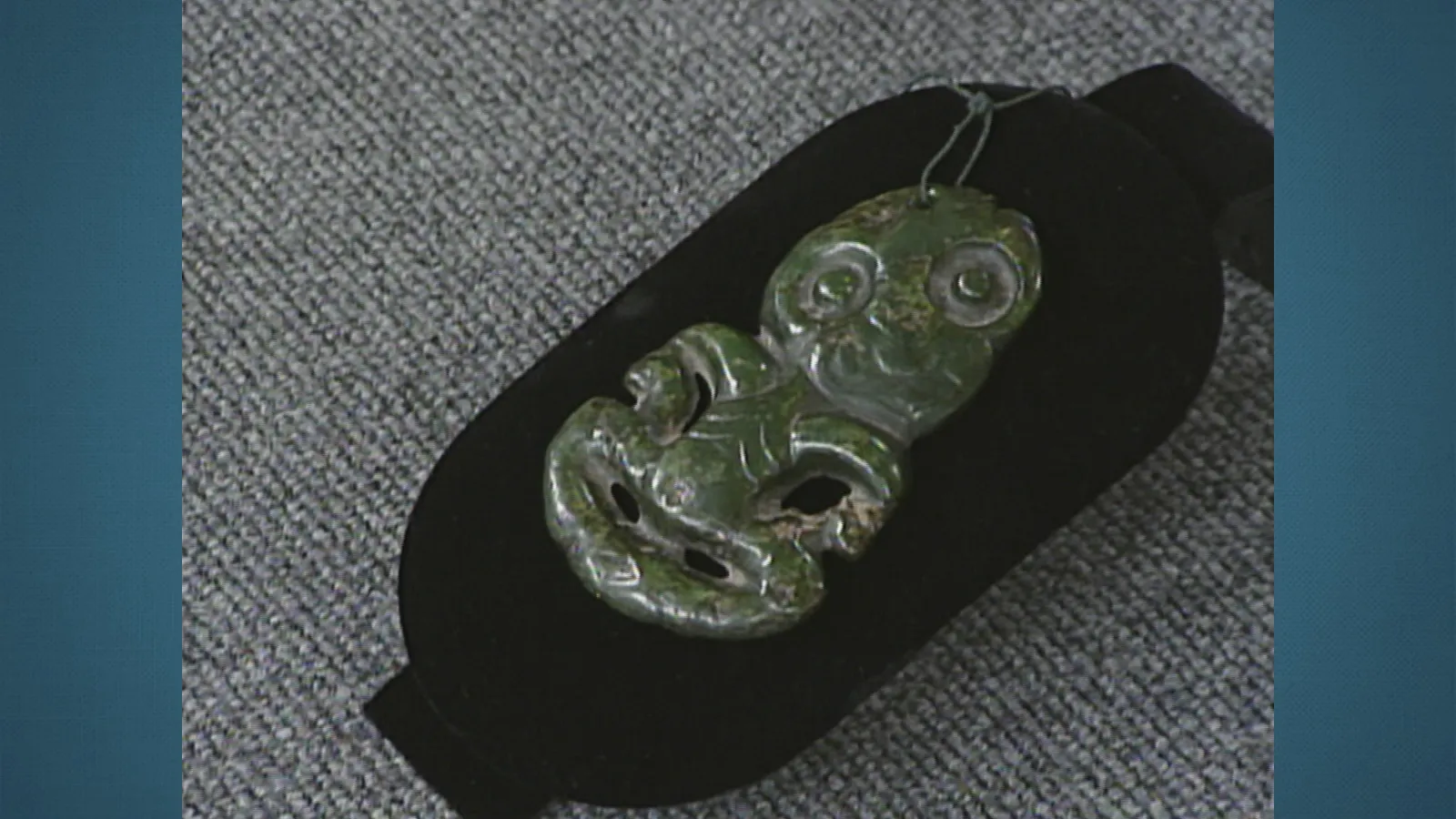Māori Jade Tiki, ca. 1800