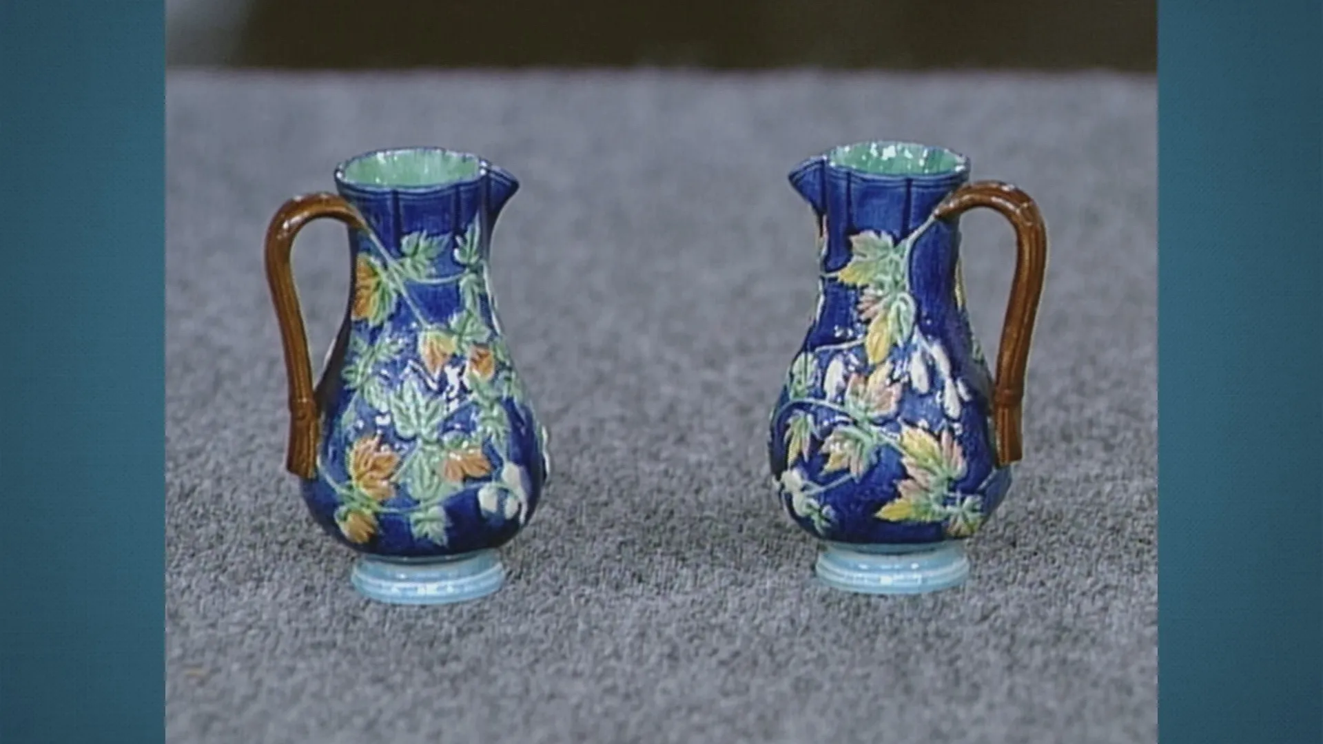 Royal Worcester Miniature Jugs, ca. 1875