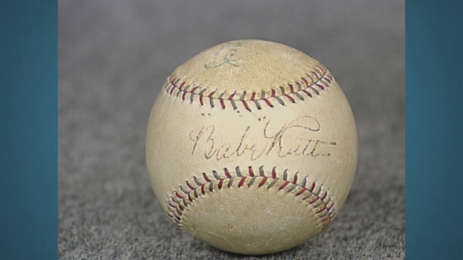 Babe Ruth-signed Home Run Baseball, ca. 1930