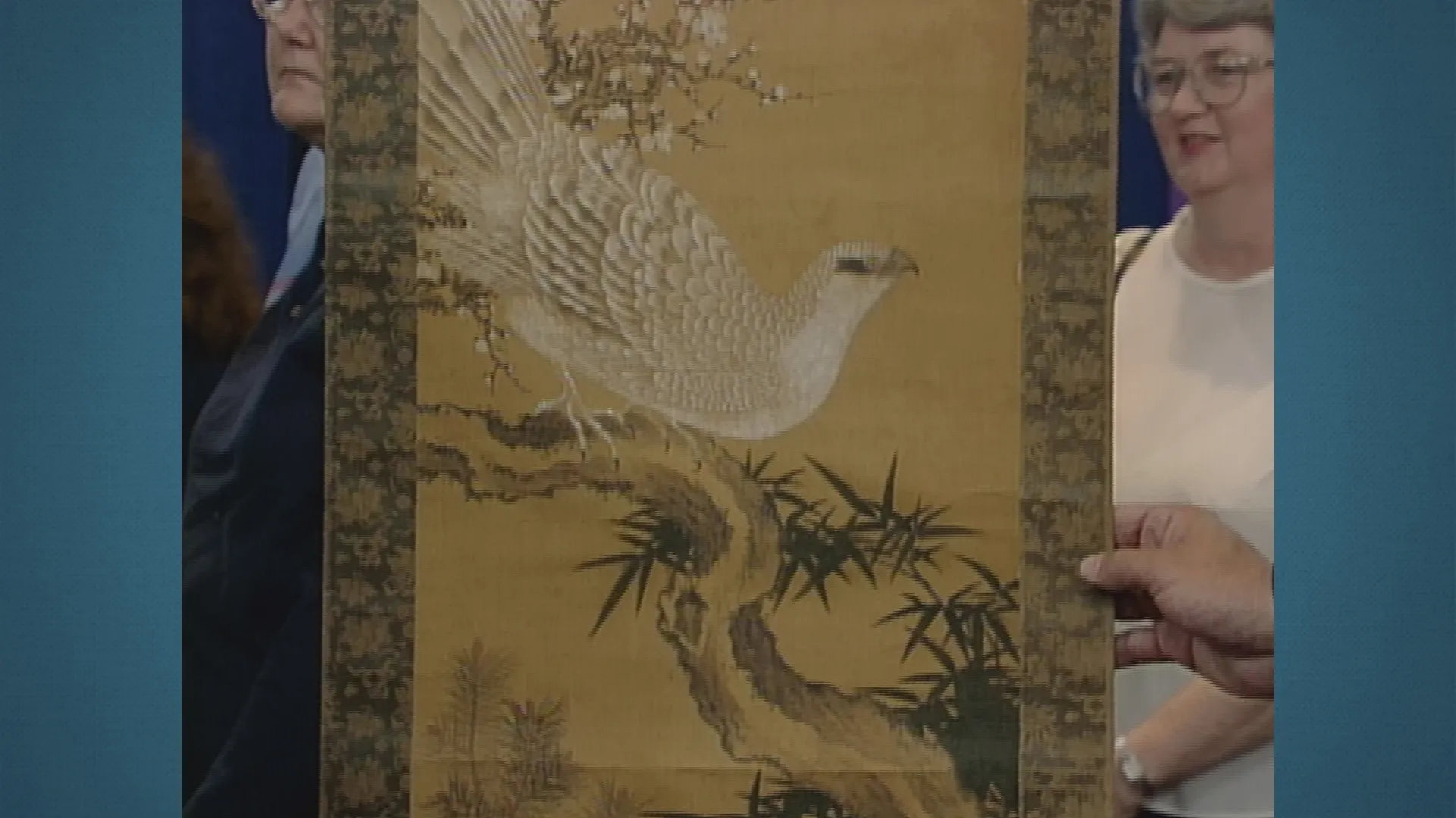 Japanese Scroll Painting, ca. 1850