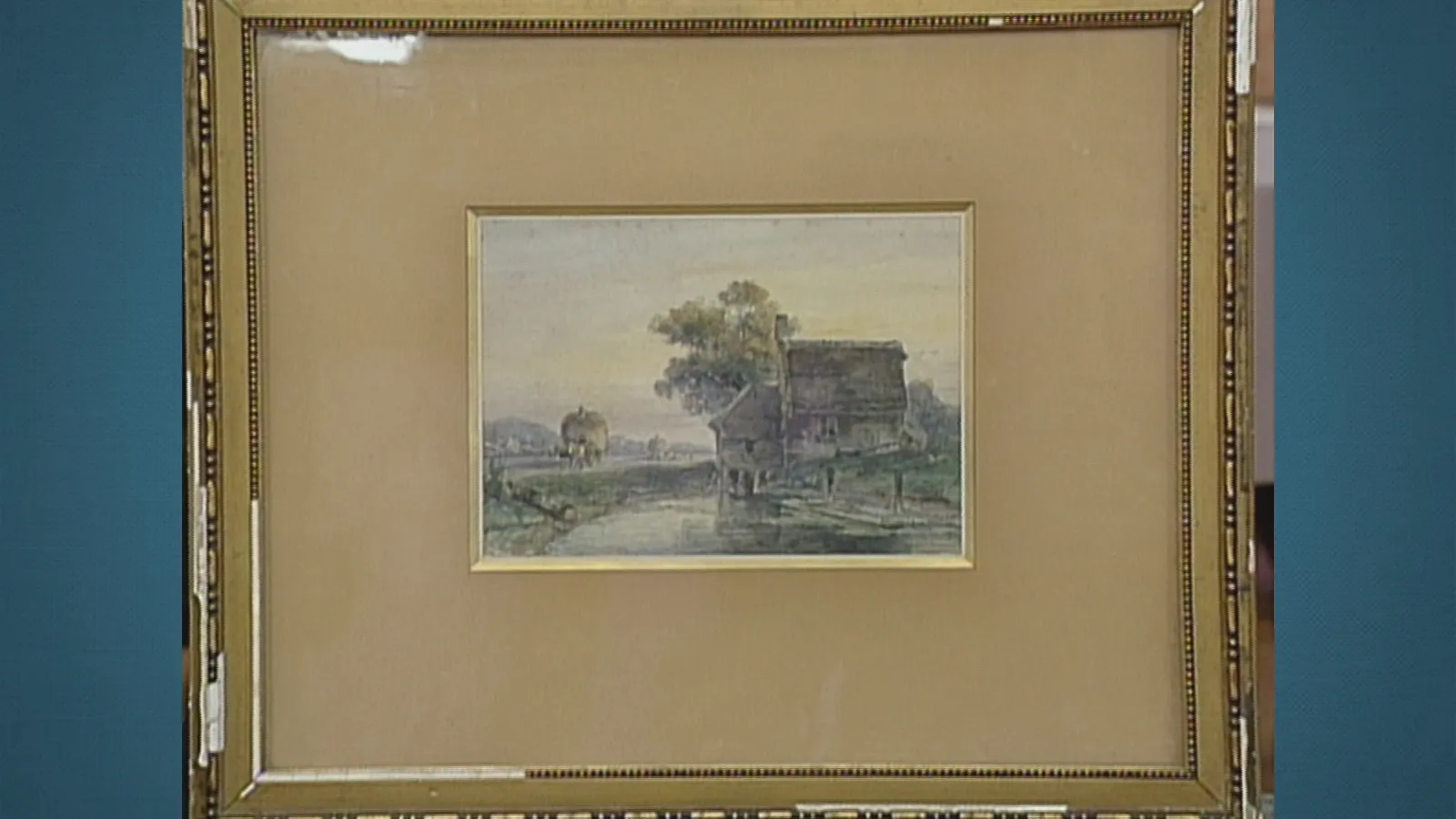 1844 Johan Barthold Jongkind Watercolor