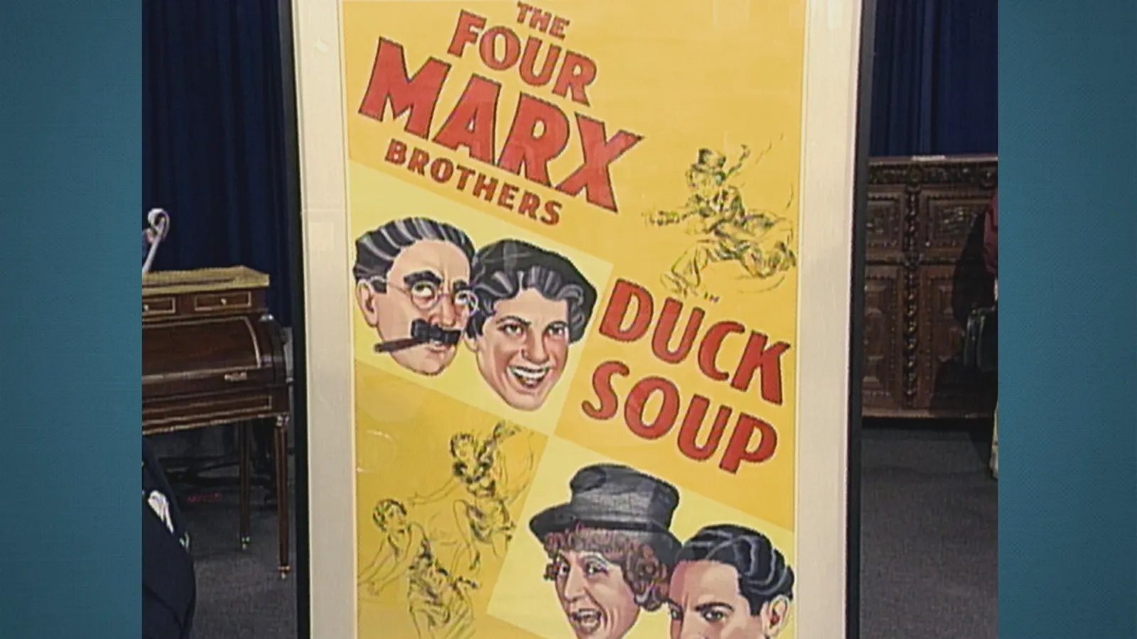 1933 Duck Soup Movie Poster