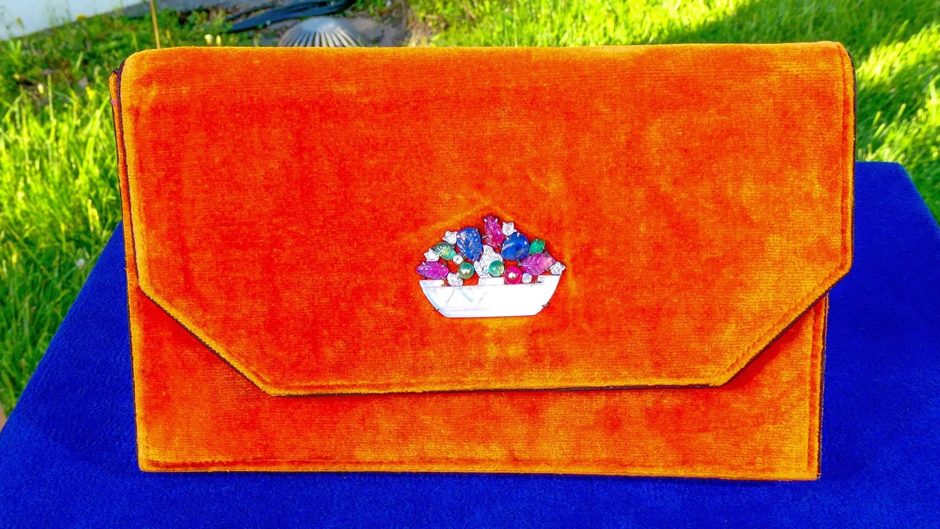 Cartier Art Deco Tutti Frutti Clutch, ca. 1925