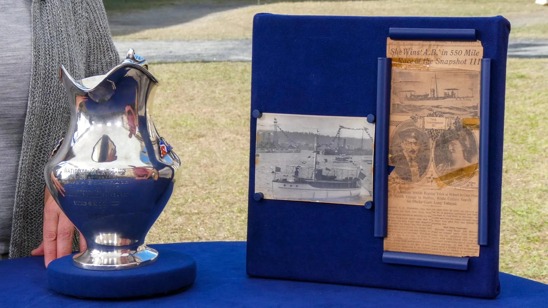 1911 Gorham Silver Powerboat Race Trophy
