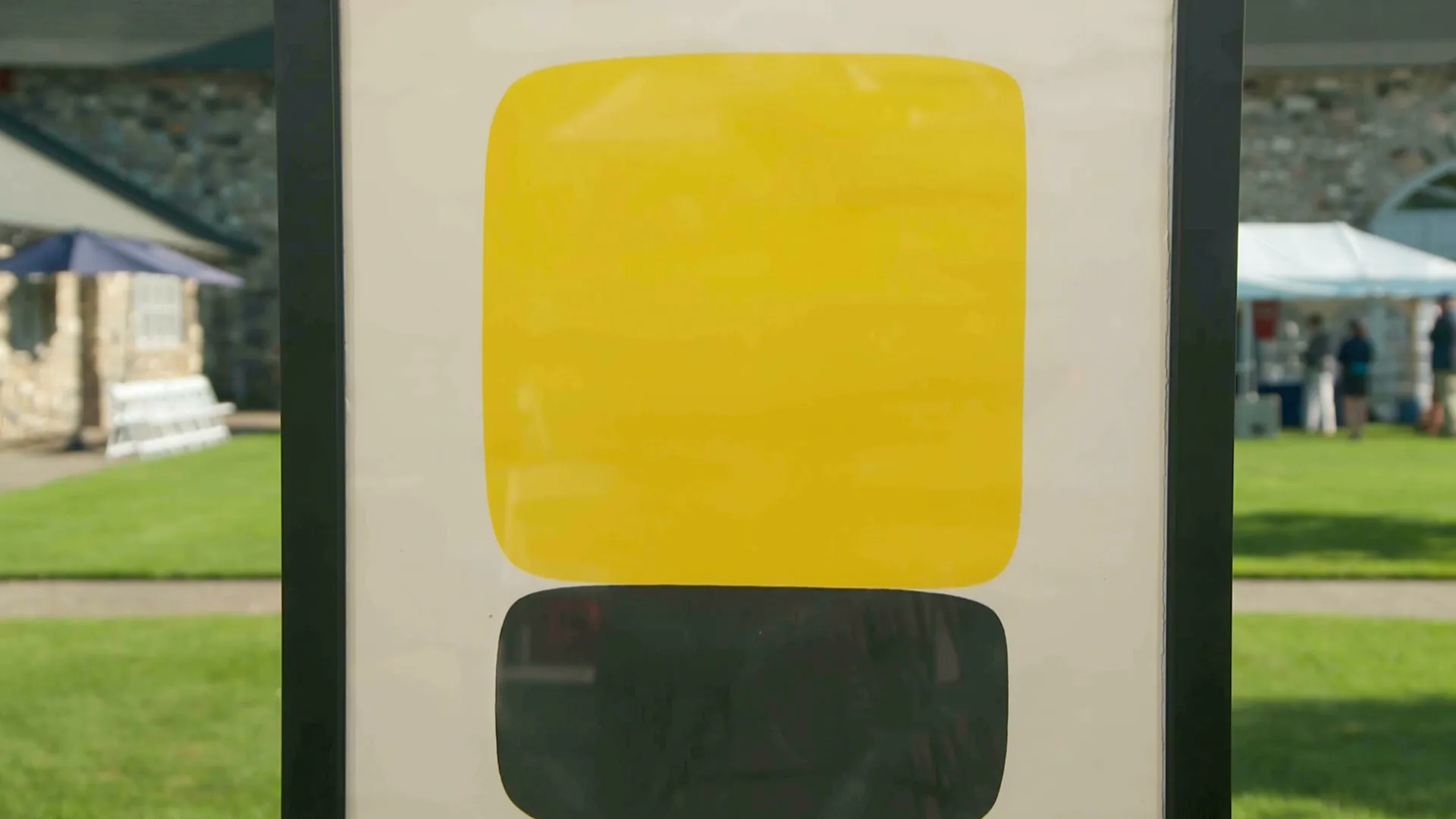 1964 - 1965 Ellsworth Kelly "Yellow over Black" Litho