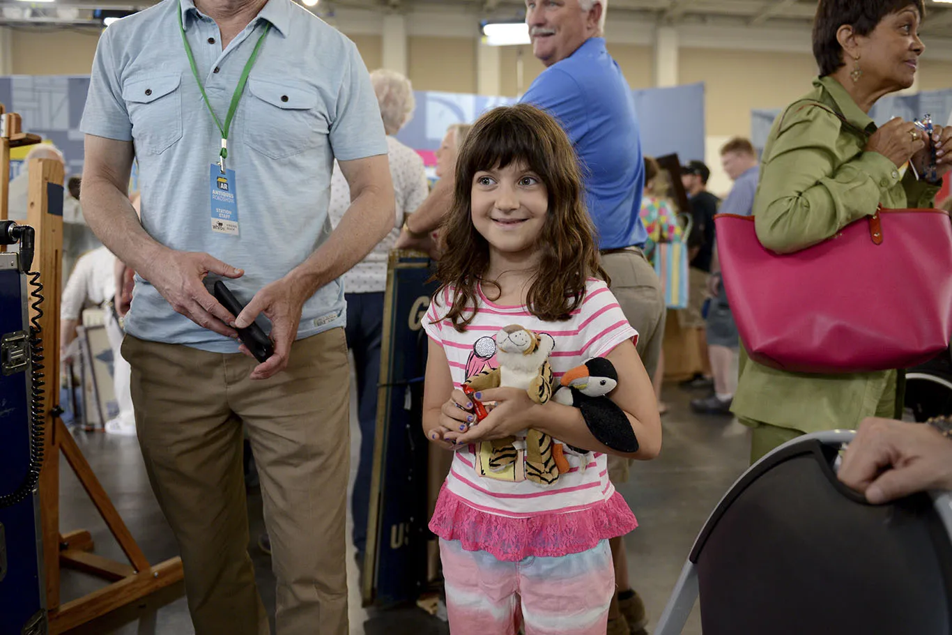 All ages were welcome at ANTIQUES ROADSHOW's June 25th appraisal event in Virginia Beach, Virginia!