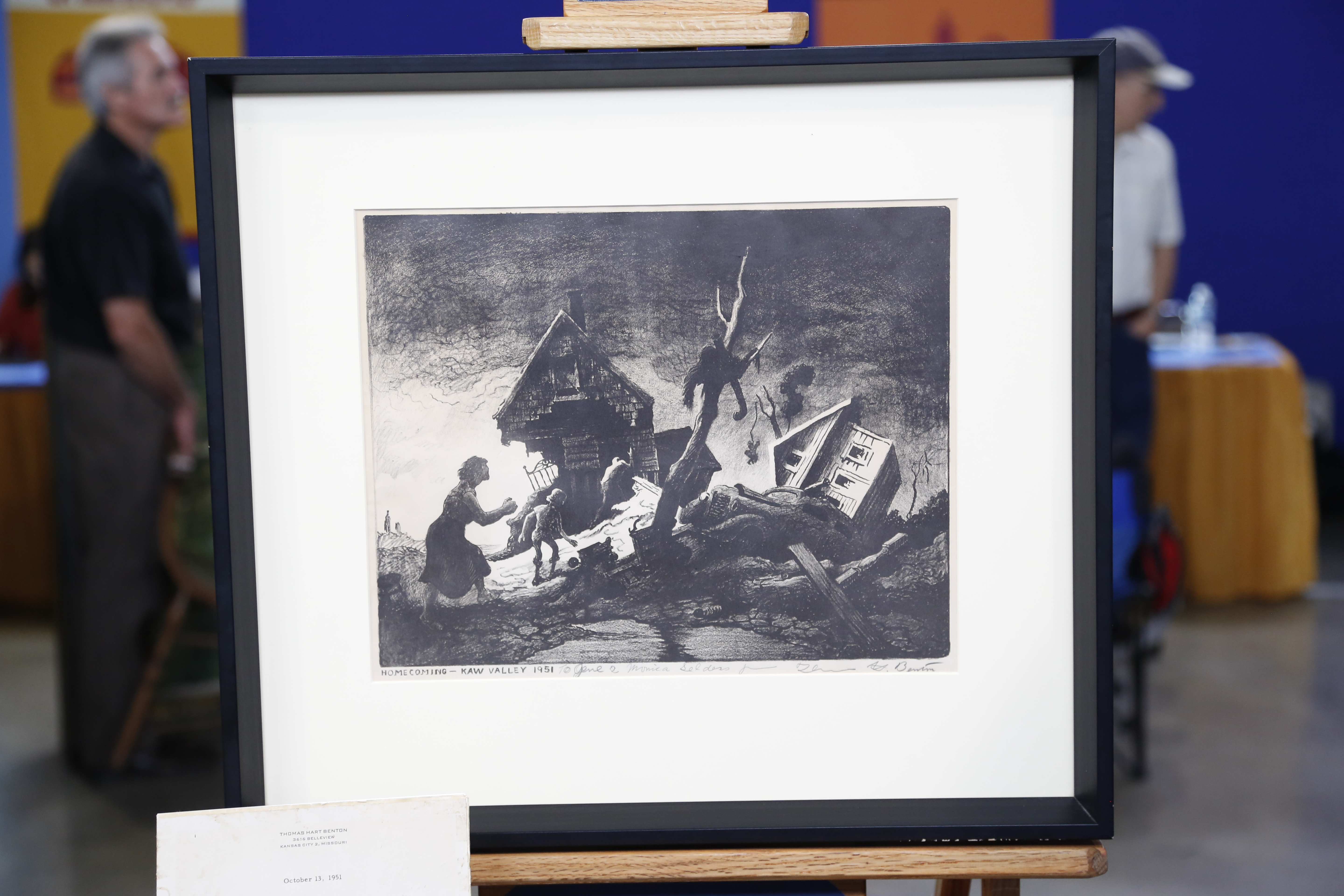 1951 Thomas Hart Benton Lithograph with Letter | Antiques Roadshow