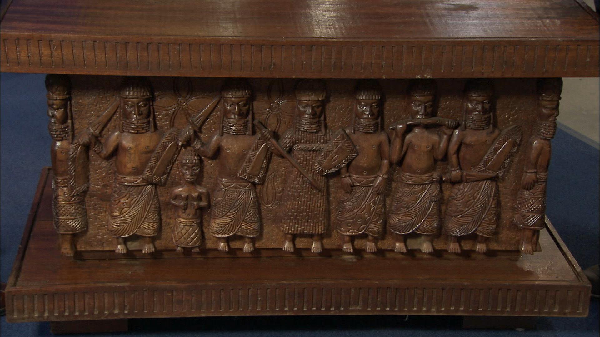 20th-Century Benin Tourist Chest