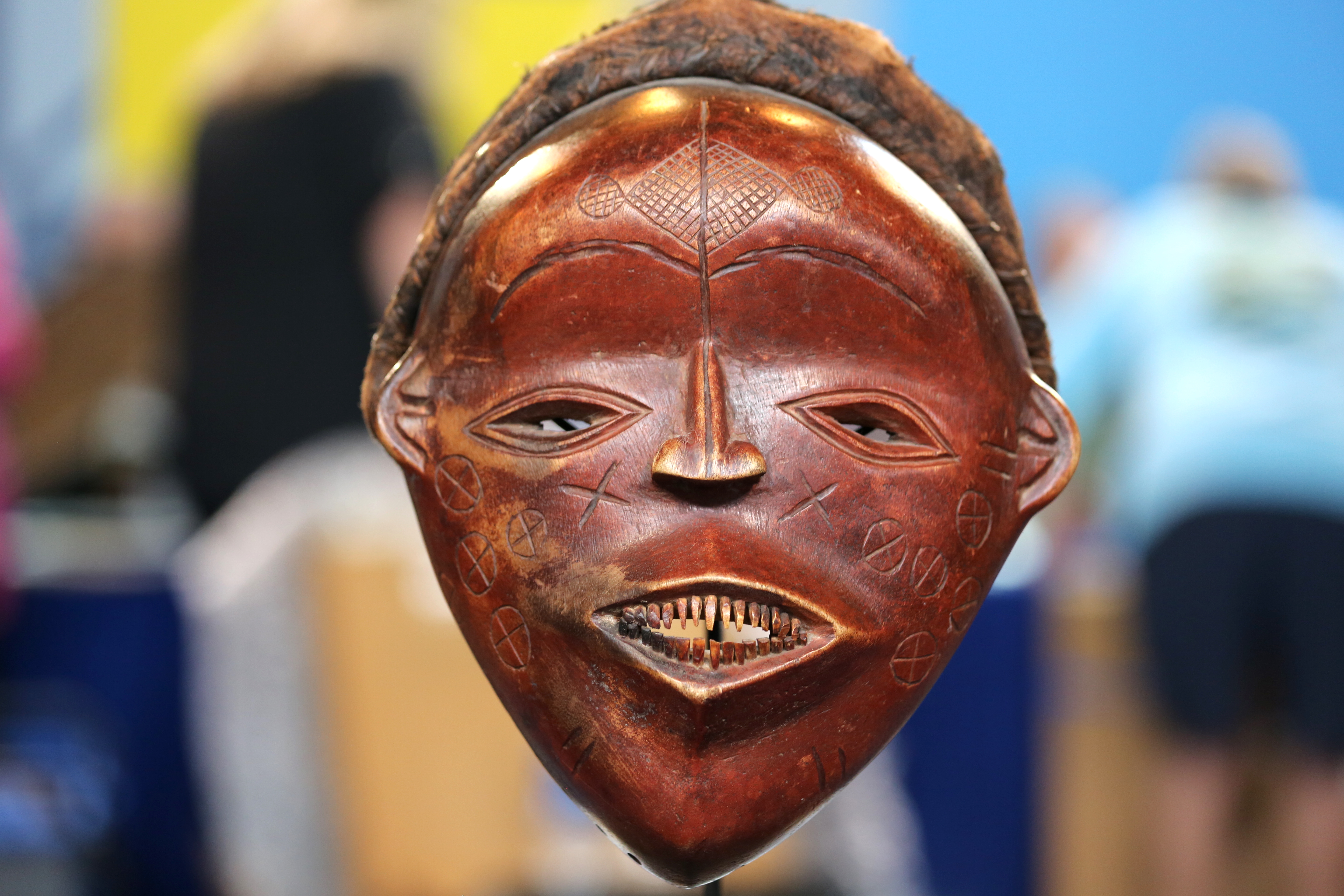 20th-Century Fake Chokwe Mask