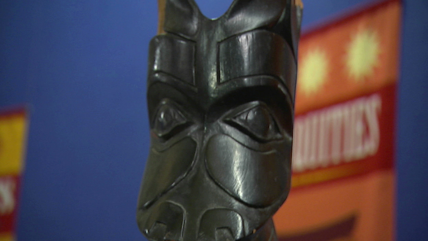 20th-Century Reproduction Northwest Coast Totem Pole