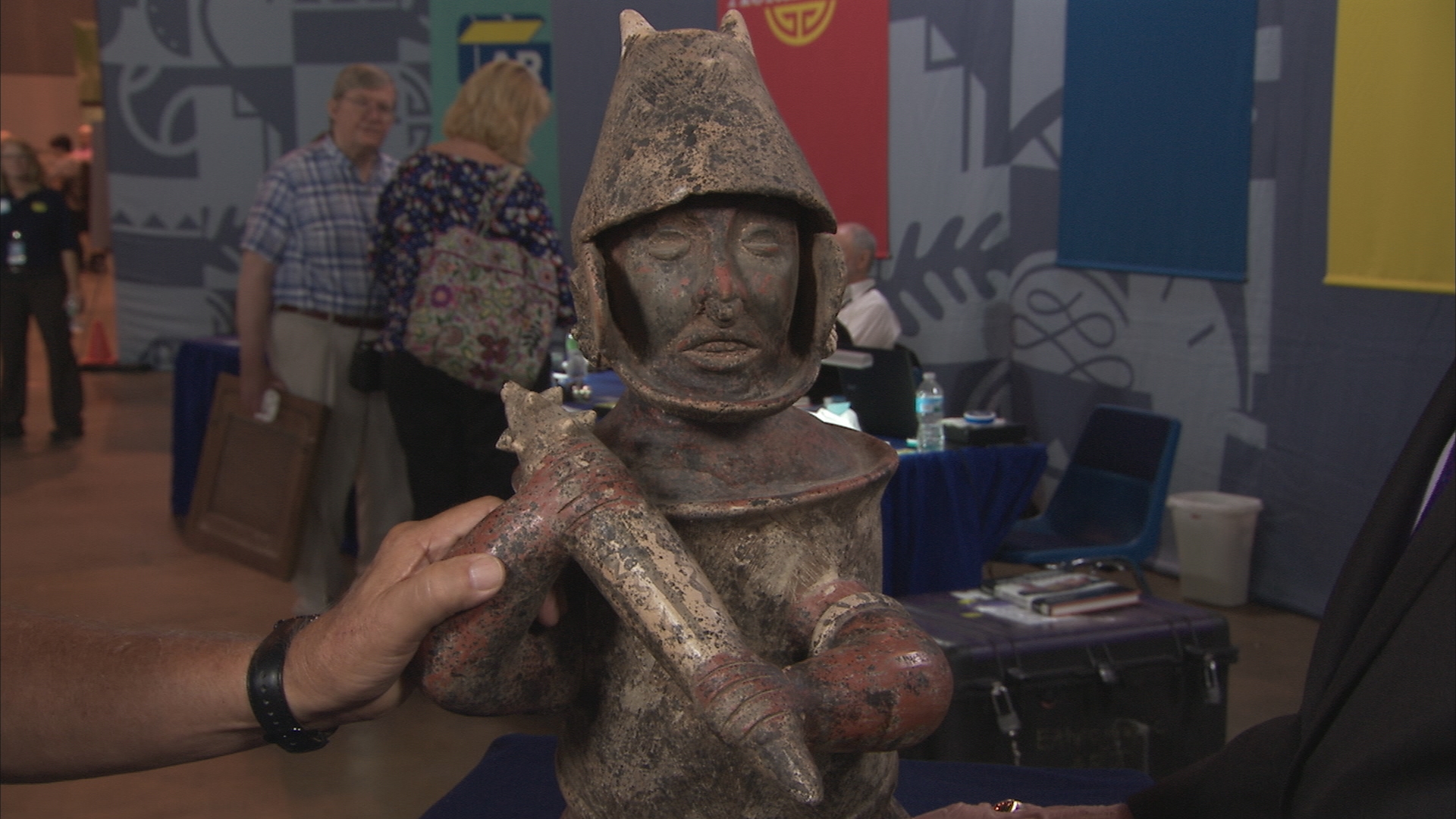 20th-Century Reproduction West Mexican Warrior Figure