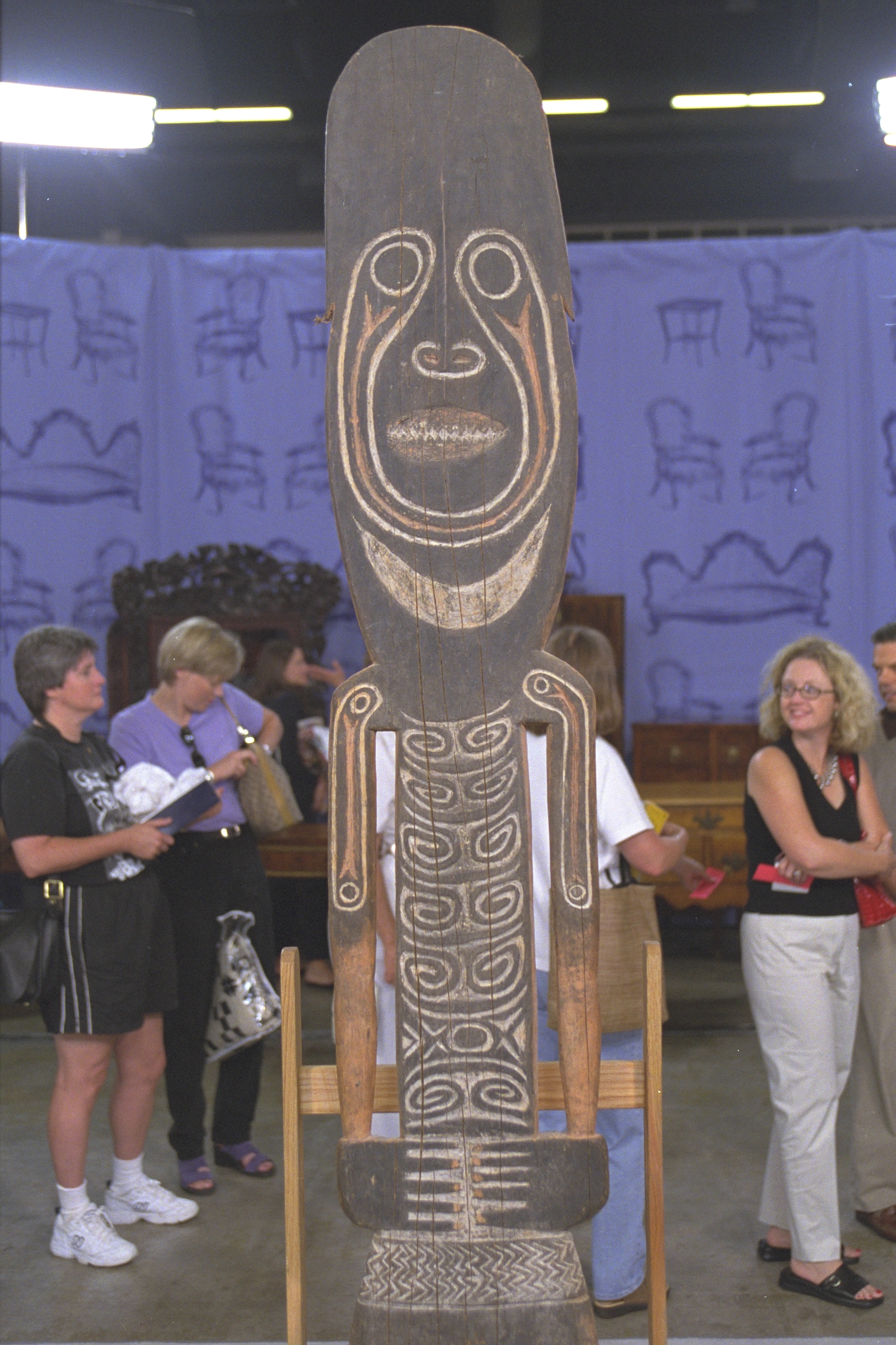 Decorative Papuan Protective Figure