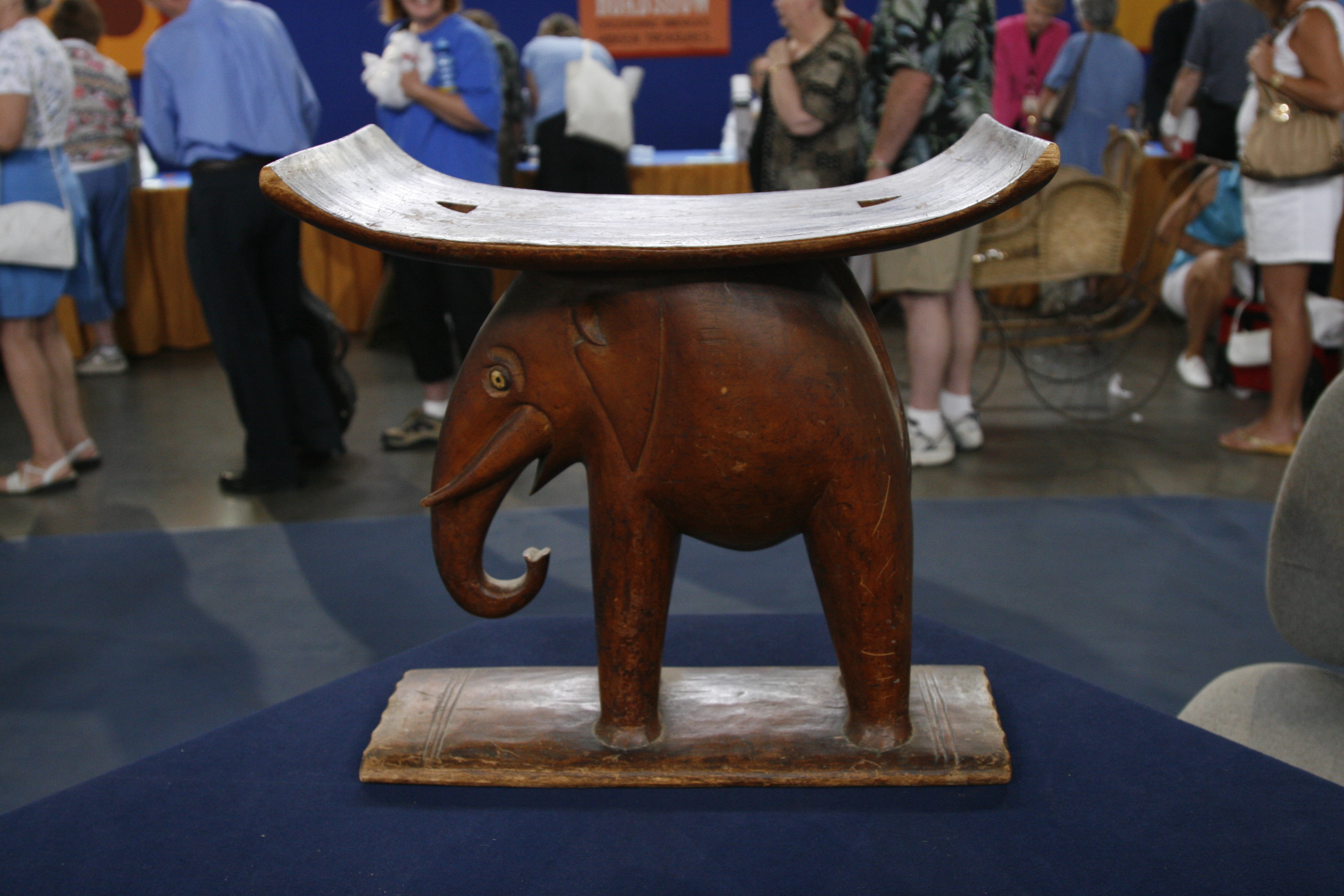 Fanti Wooden Stool, ca. 1920