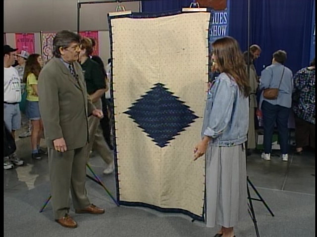 Late 19th-Century Saltillo Blanket