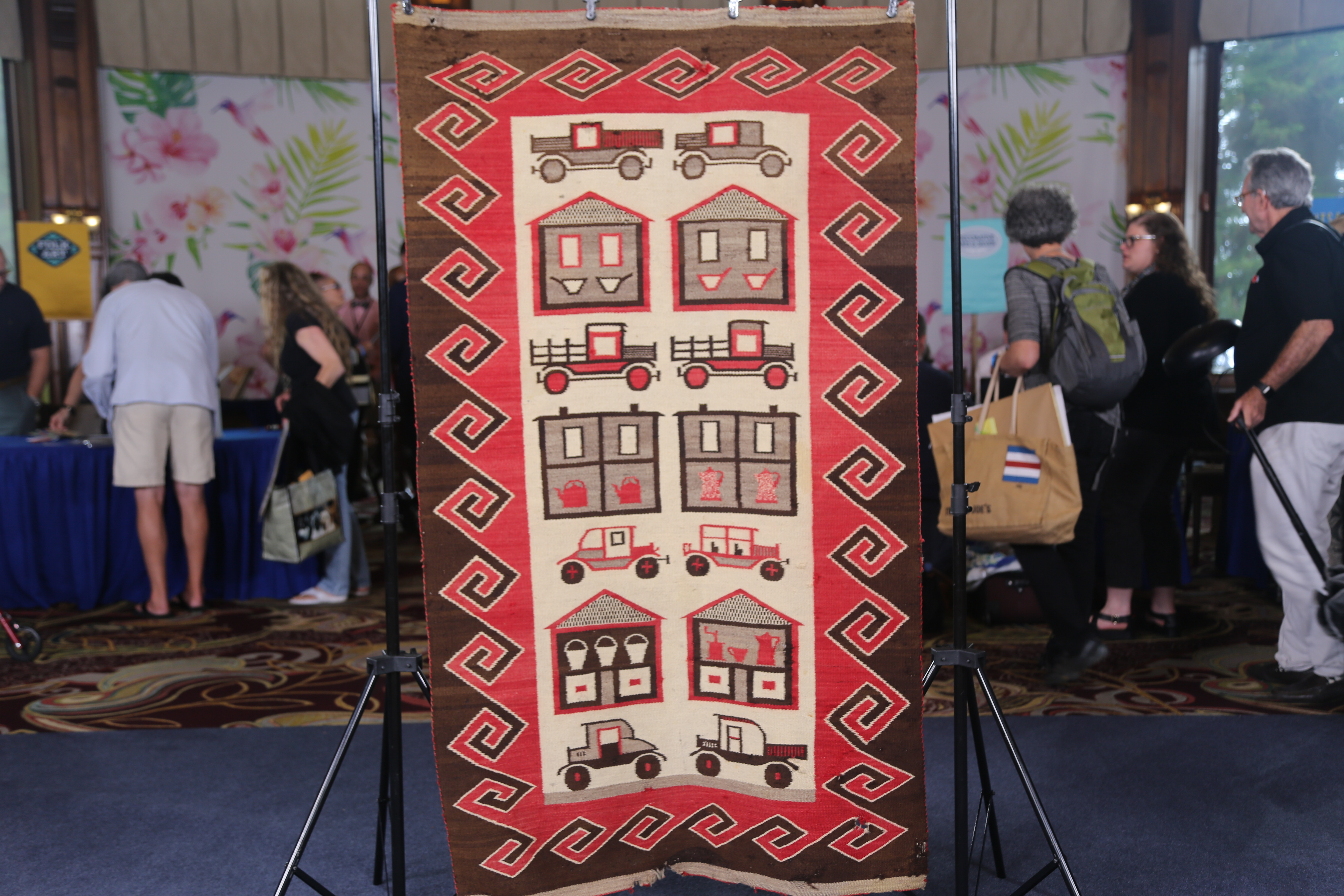 Navajo Pictorial Rug, ca. 1940