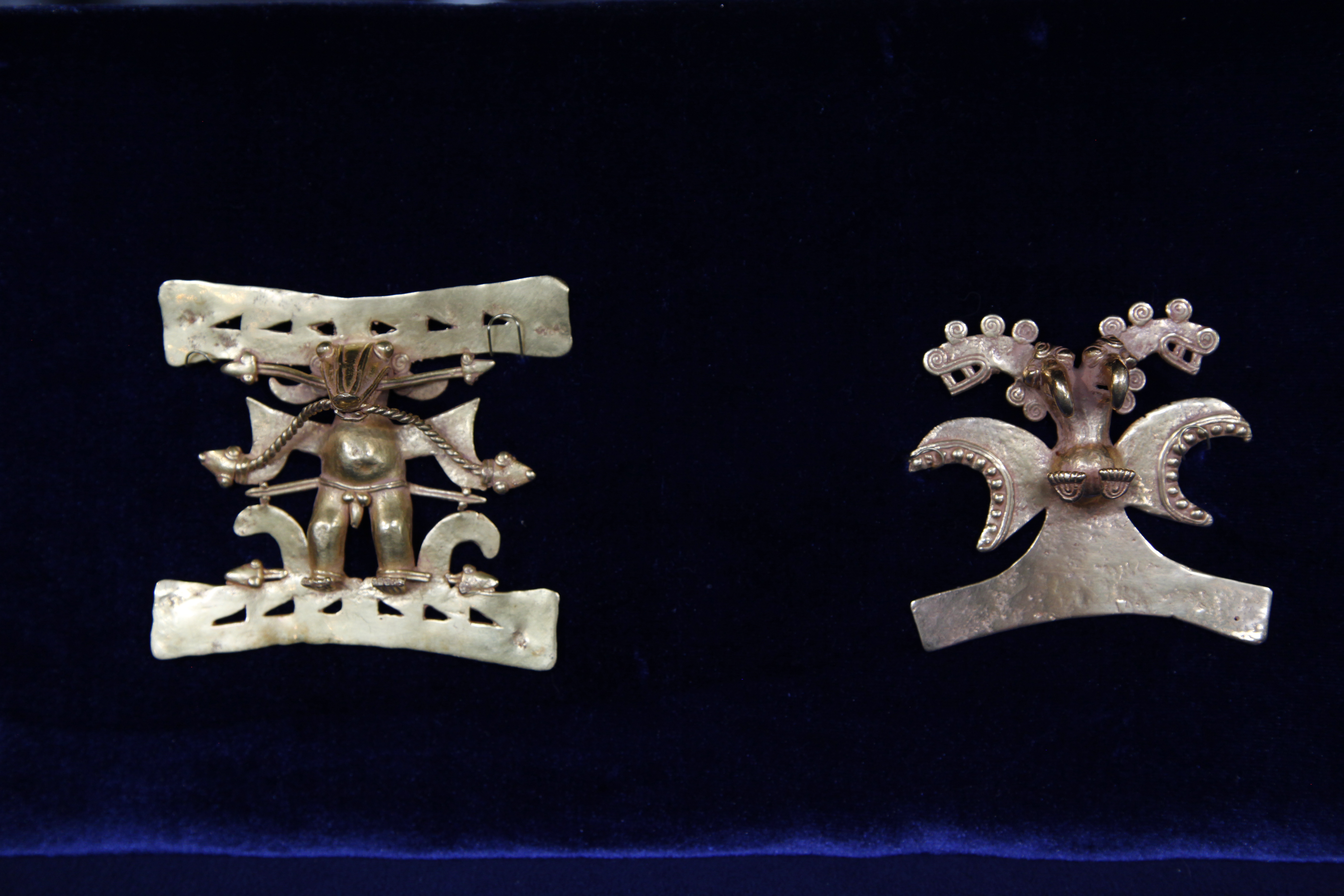 Pre-Columbian Gold Pendants, 1000-1500 AD