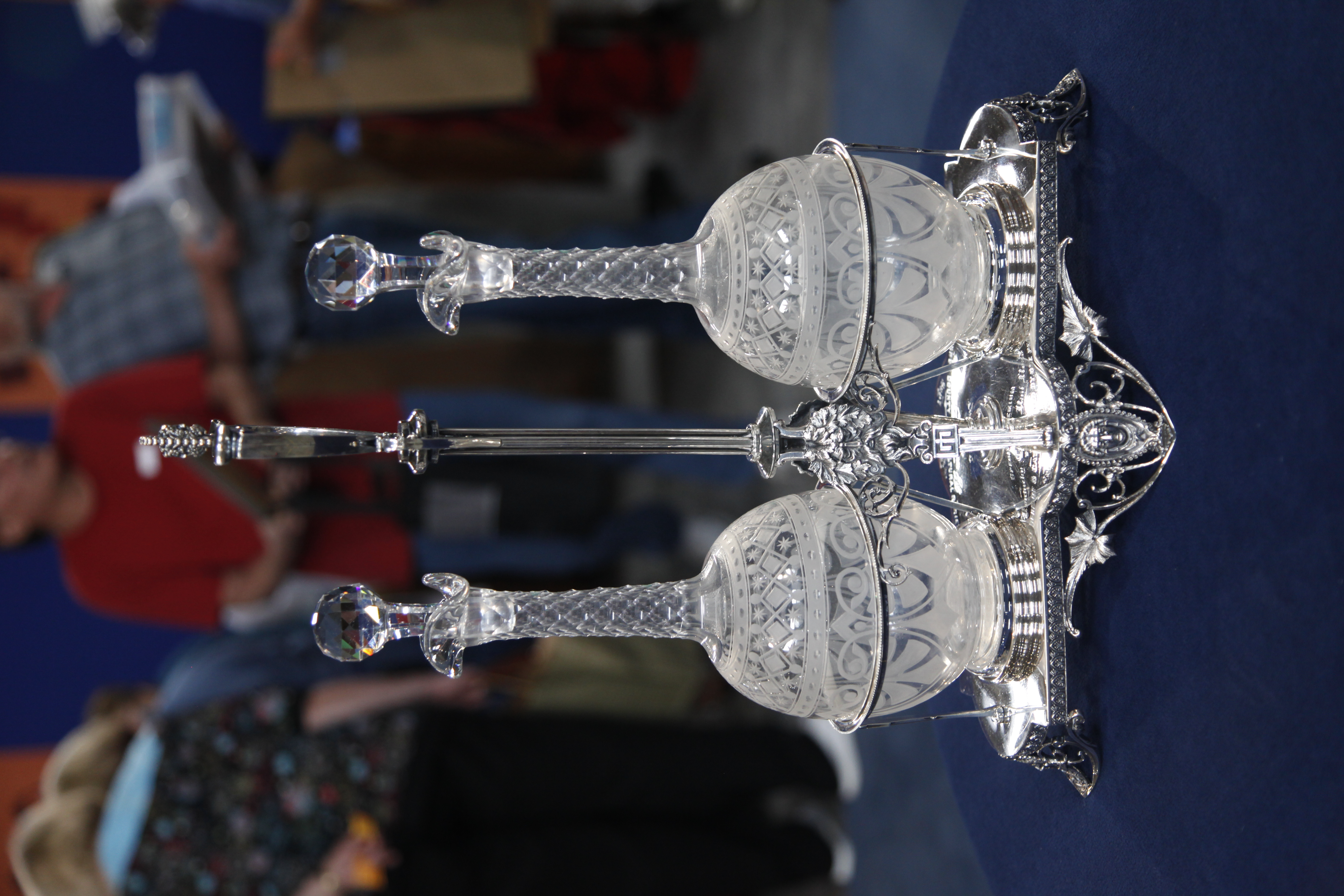Silver & Glass Presentation Decanter Set, ca. 1874 | Antiques Roadshow |  PBS | Antiques Roadshow | PBS
