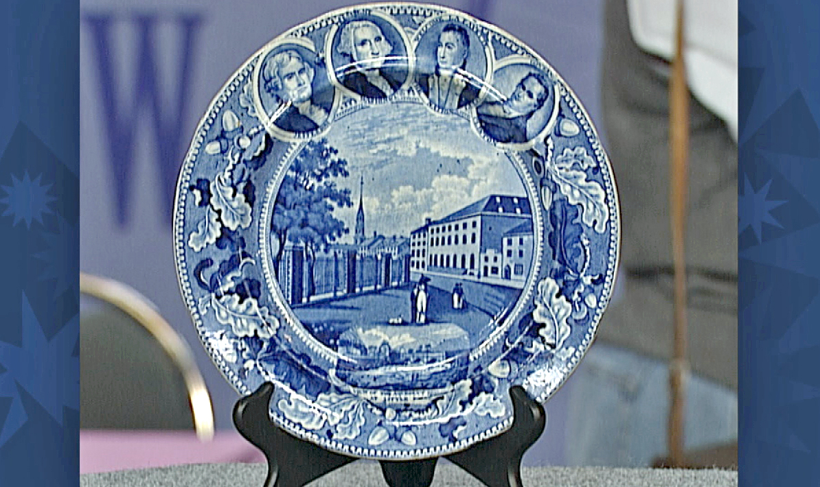 Staffordshire Historical Plate | Antiques Roadshow | PBS