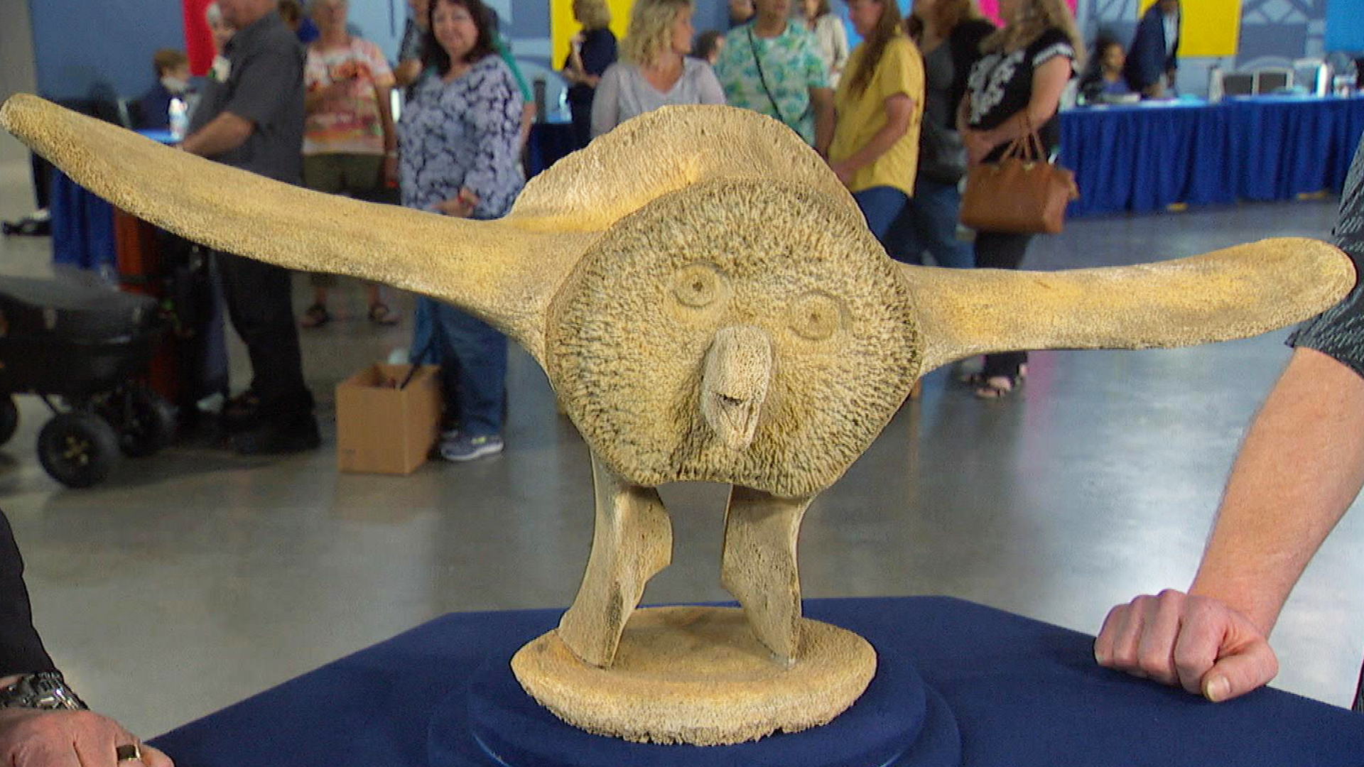 Whale Vertebra Sculpture