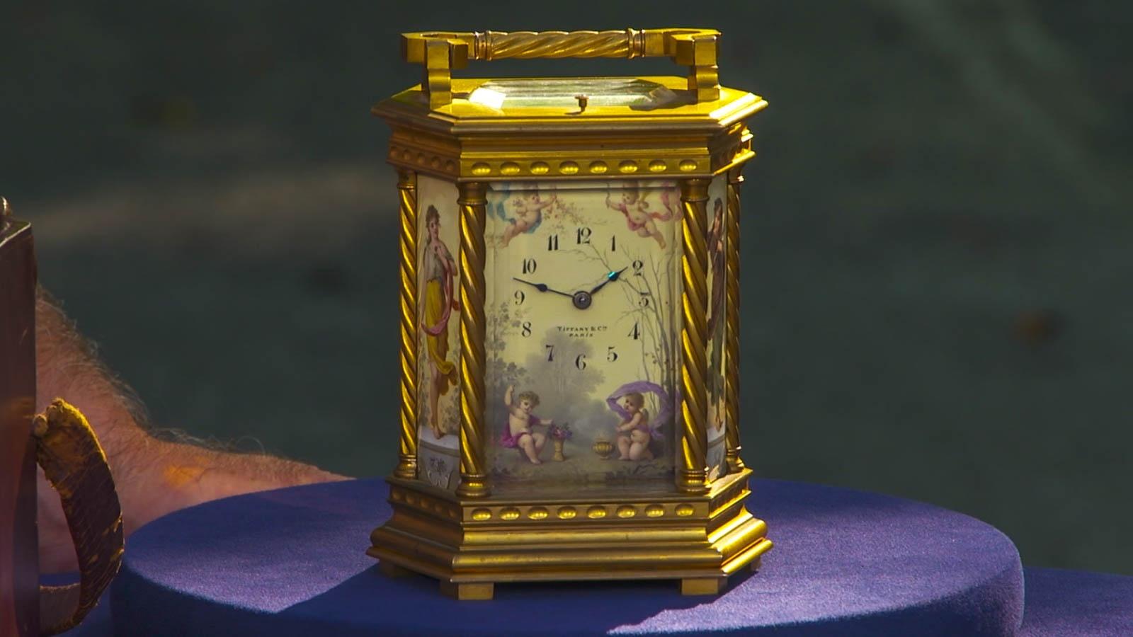 Tiffany & Co. Carriage Clock with Case, ca. 1890 | Antiques